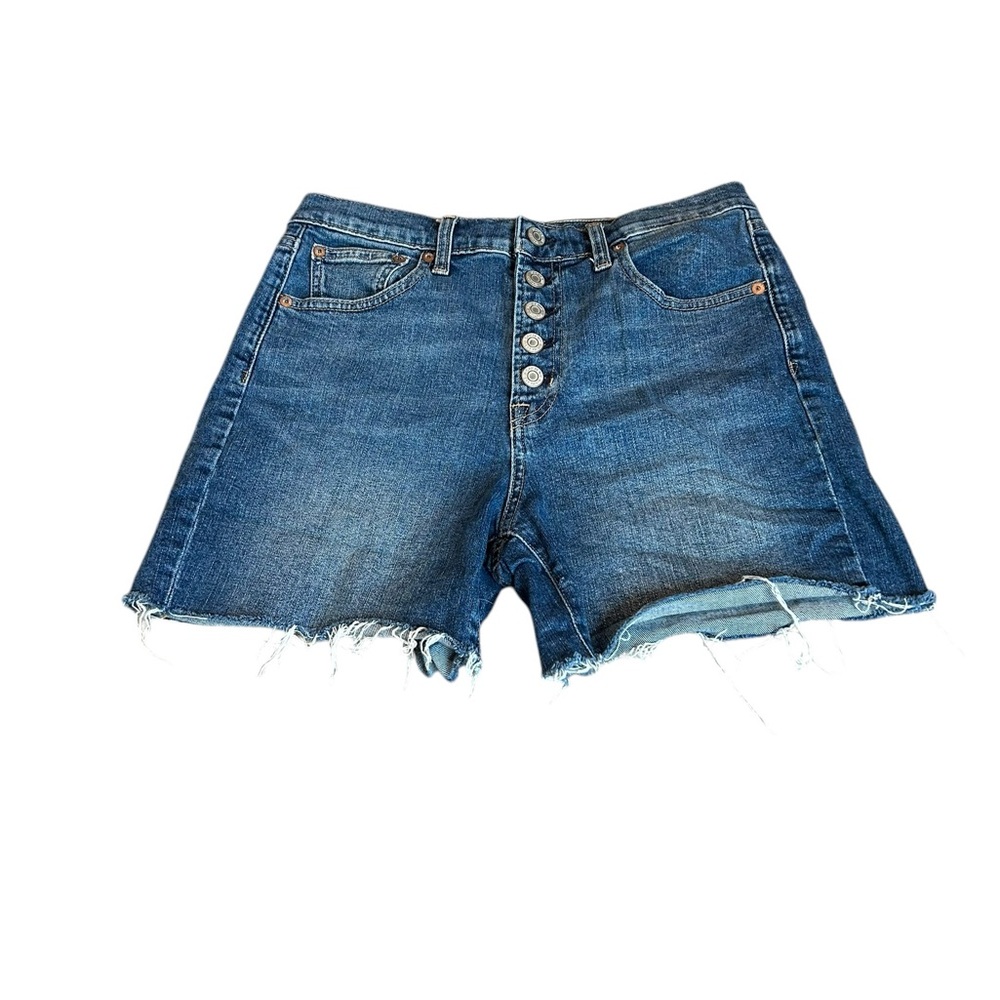 GAP button fly cut off shorts